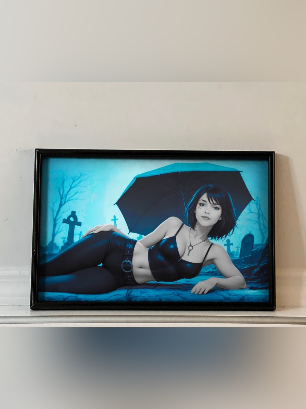 Sandman Death Art Poster
